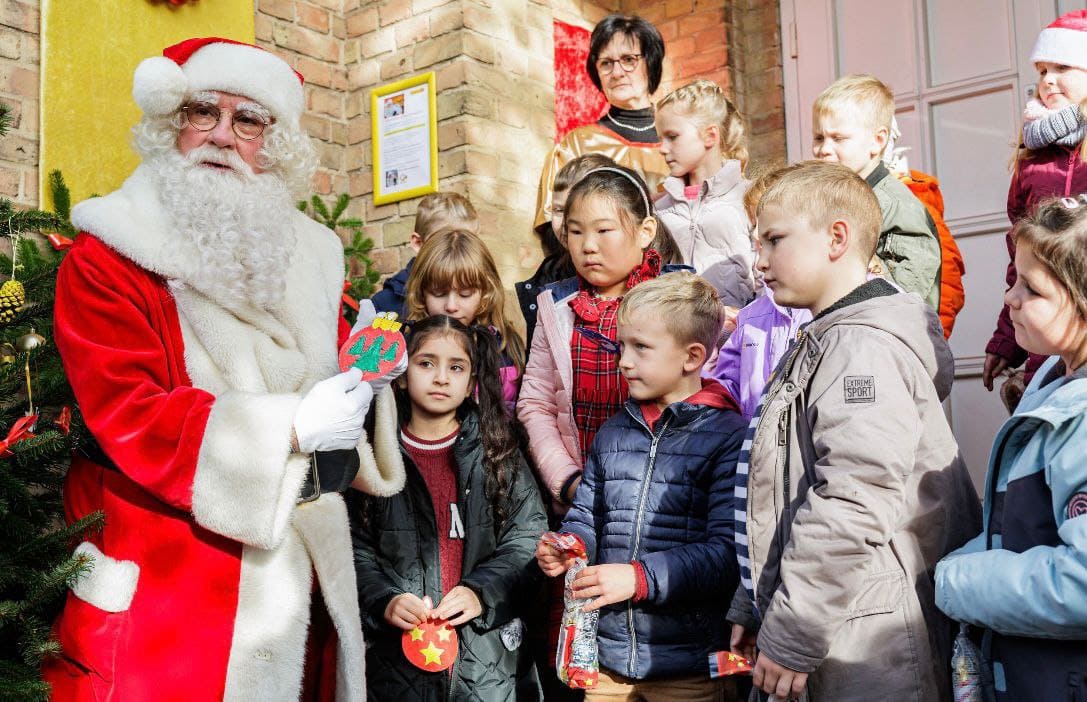 Weihnachtmann in Himmelpfort auf 2024 wieder dabei