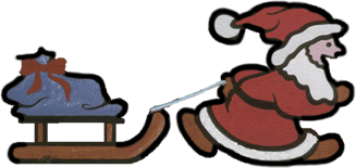 Weihnachtmann in Himmelpfort Icons 